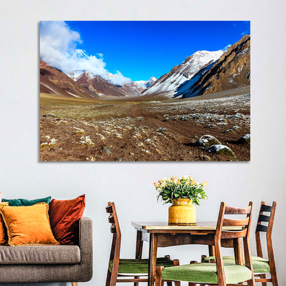 Mount Aconcagua Valley View Wall Art