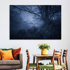 Gnarled Tree at Twilight Wall Art