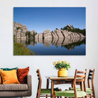 Sylvan Lake Reflection Wall Art