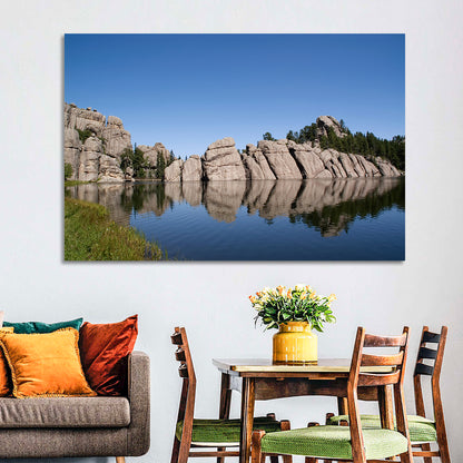 Sylvan Lake Reflection Wall Art
