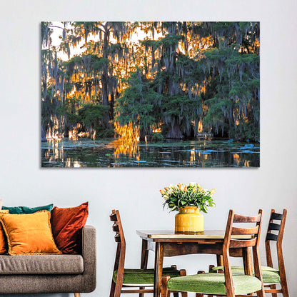 Lake Martin Cypress Reflection Wall Art
