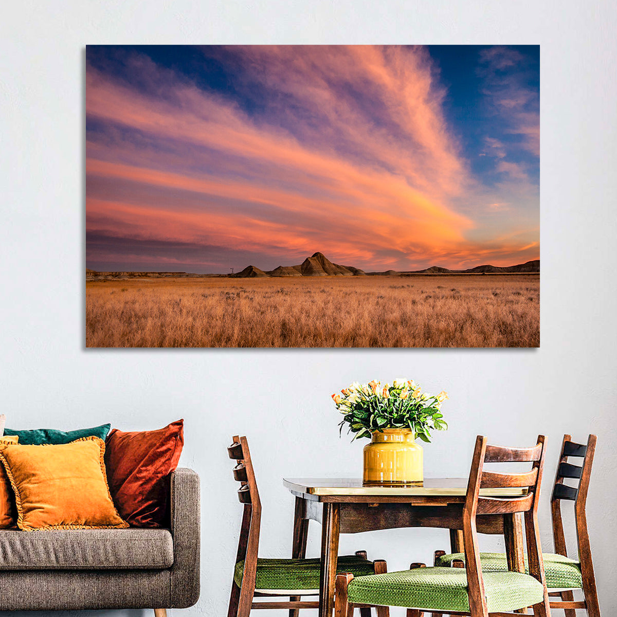 Toadstool State Park Sunset Wall Art