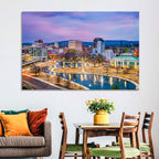 Huntsville Twilight at Big Spring Park Wall Art