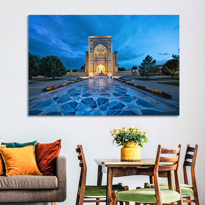 Gur-e-amir Twilight Entrance Wall Art