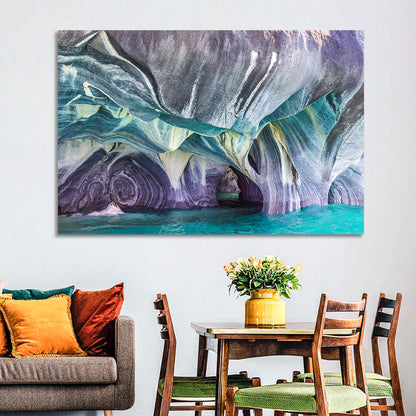 Marble Caves of Lake General Carrera Wall Art