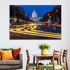 Pennsylvania Avenue at Dusk Wall Art