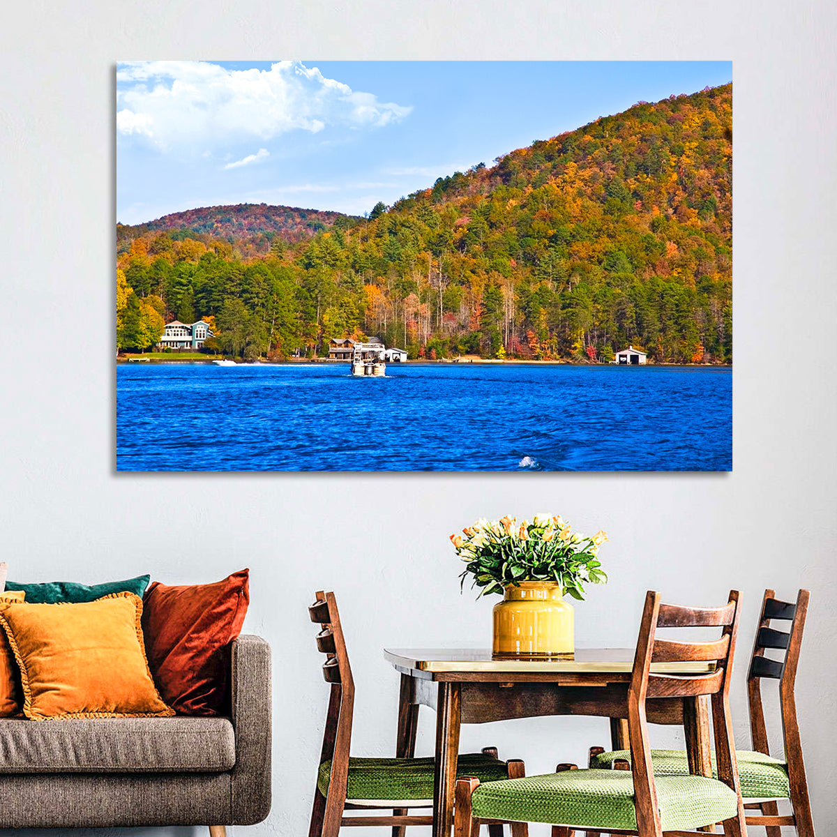 Lake Burton Autumn View Wall Art