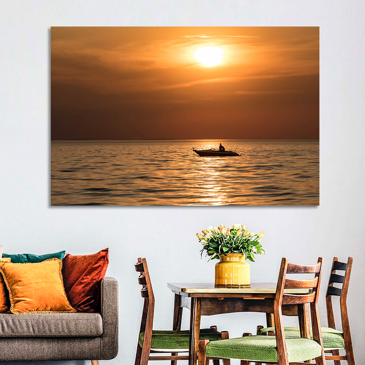 Mille Lacs Lake Sunset Wall Art