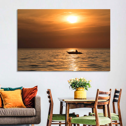 Mille Lacs Lake Sunset Wall Art