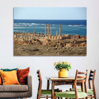 Leptis Magna Coastal Ruins Wall Art
