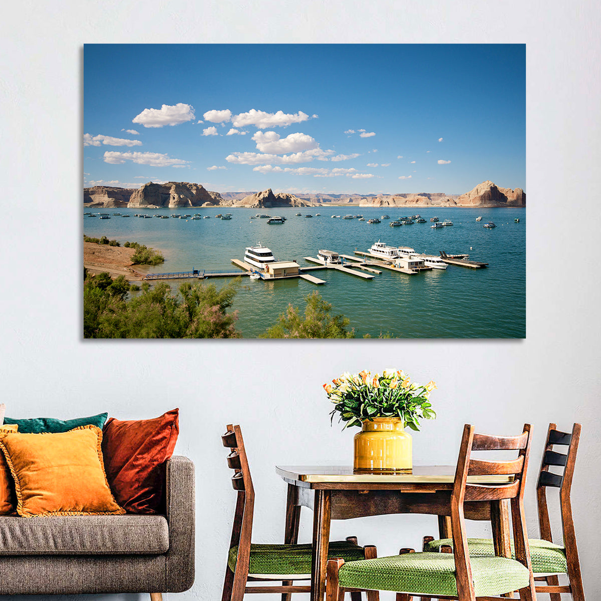 Lake Powell Marina, Page Arizona Wall Art