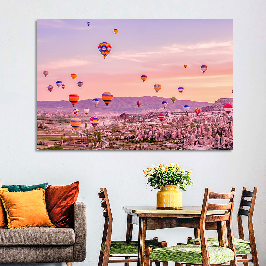 Cappadocia Hot Air Balloons Wall Art
