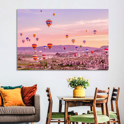 Cappadocia Hot Air Balloons Wall Art