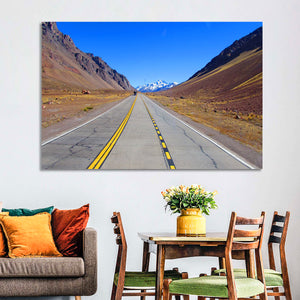 Road to Mt Aconcagua Wall Art