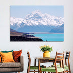 Lake Pukaki and Aoraki Mount Cook Wall Art