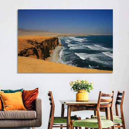 Red Cliffs of Paracas Wall Art