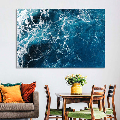 Aerial Sea Texture Wall Art