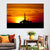 Oil Rig Sunset Wall Art