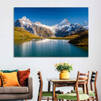 Bachalpsee Mountain Reflection Wall Art