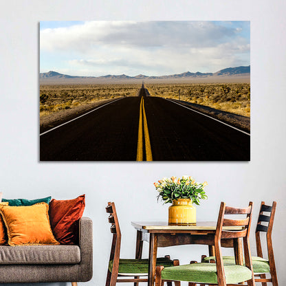 Nevada Desert Highway Wall Art