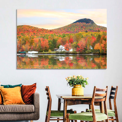Groton Lakehouse Reflection Wall Art