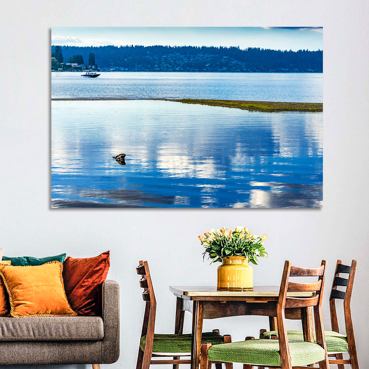 Lake Sammamish Reflection Wall Art