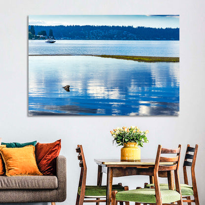 Lake Sammamish Reflection Wall Art