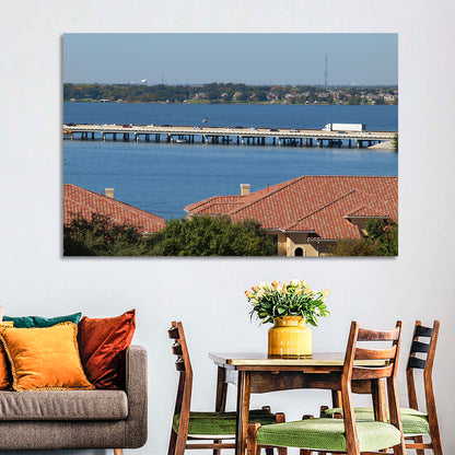 Lake Ray Hubbard Bridge View Wall Art