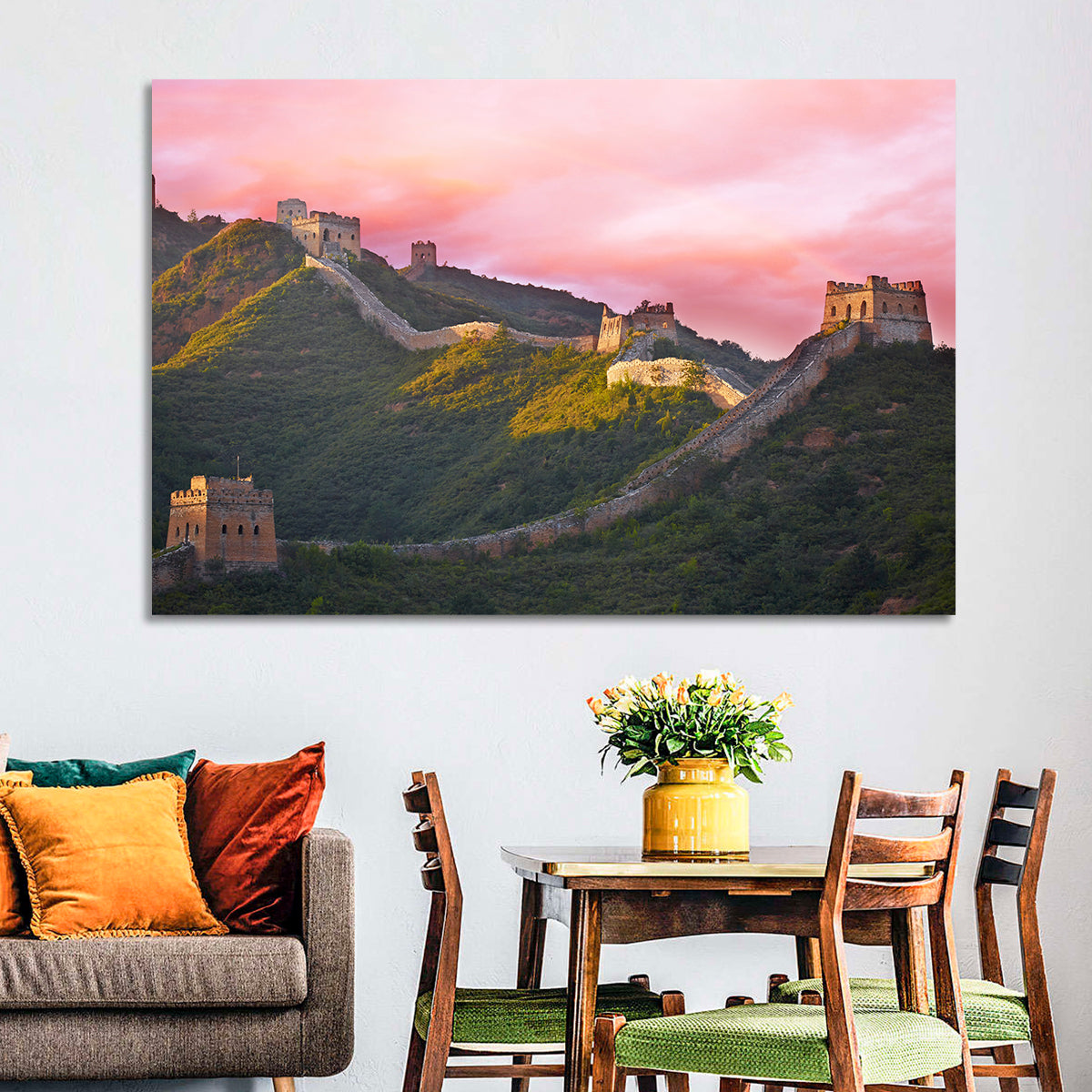 Great Golden Hour Watchtowers Wall Art