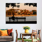 Colonial Lake, Charleston Wall Art