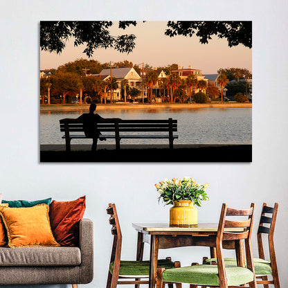 Colonial Lake, Charleston Wall Art