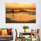 Khanh Hoa Beach Sunset Wall Art
