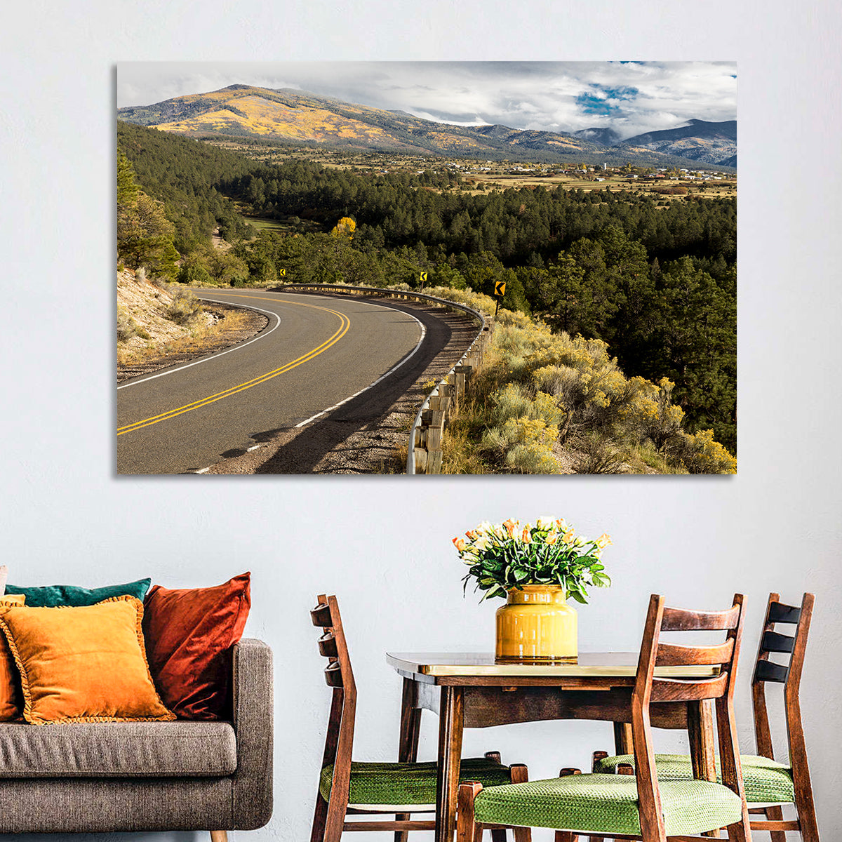 Road To Taos Wall Art