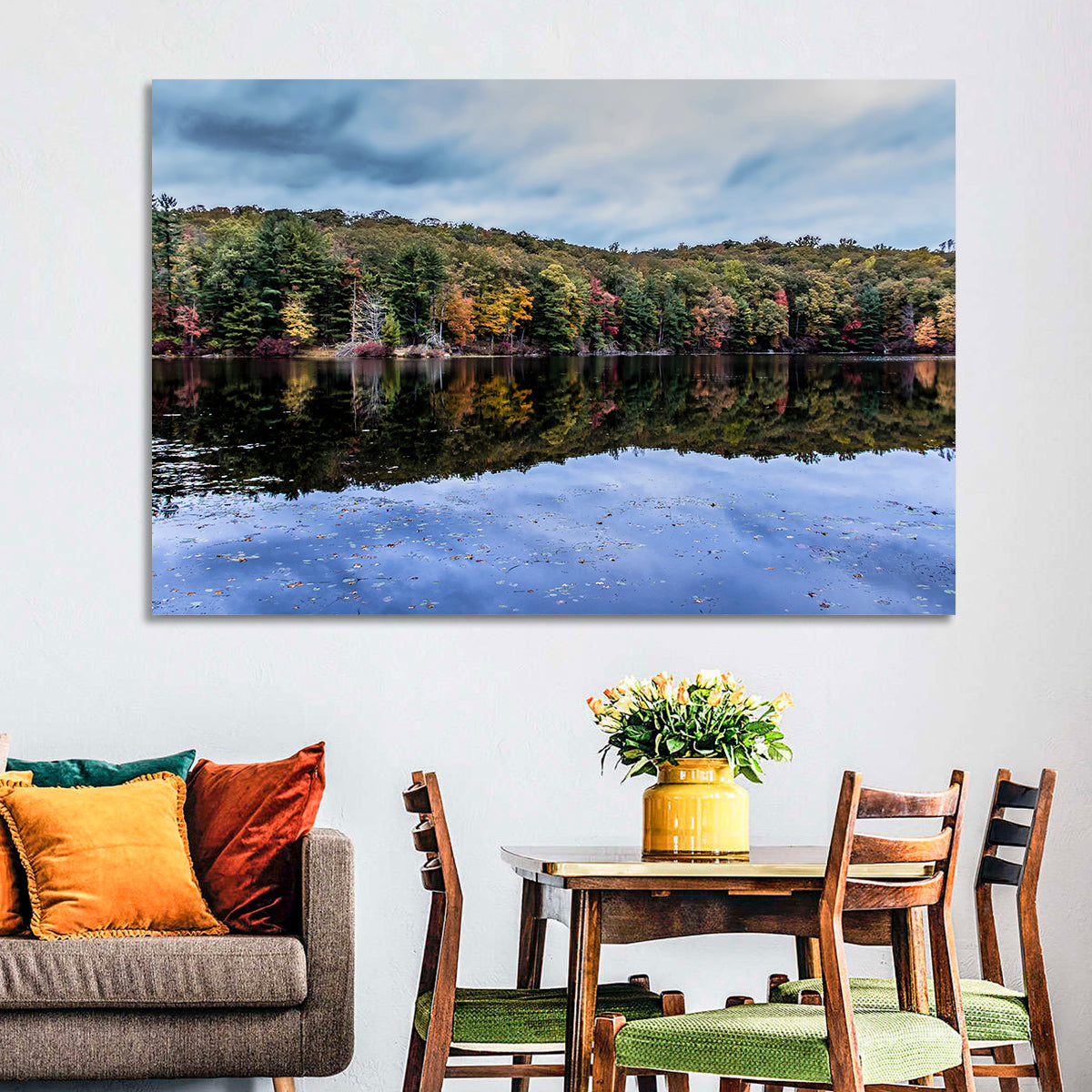 Lake Kanawauke Reflection Wall Art