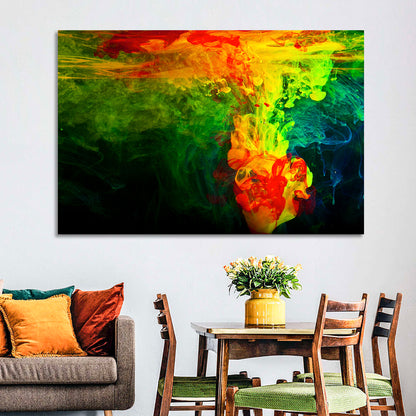 Watercolor Splash Abstract Wall Art