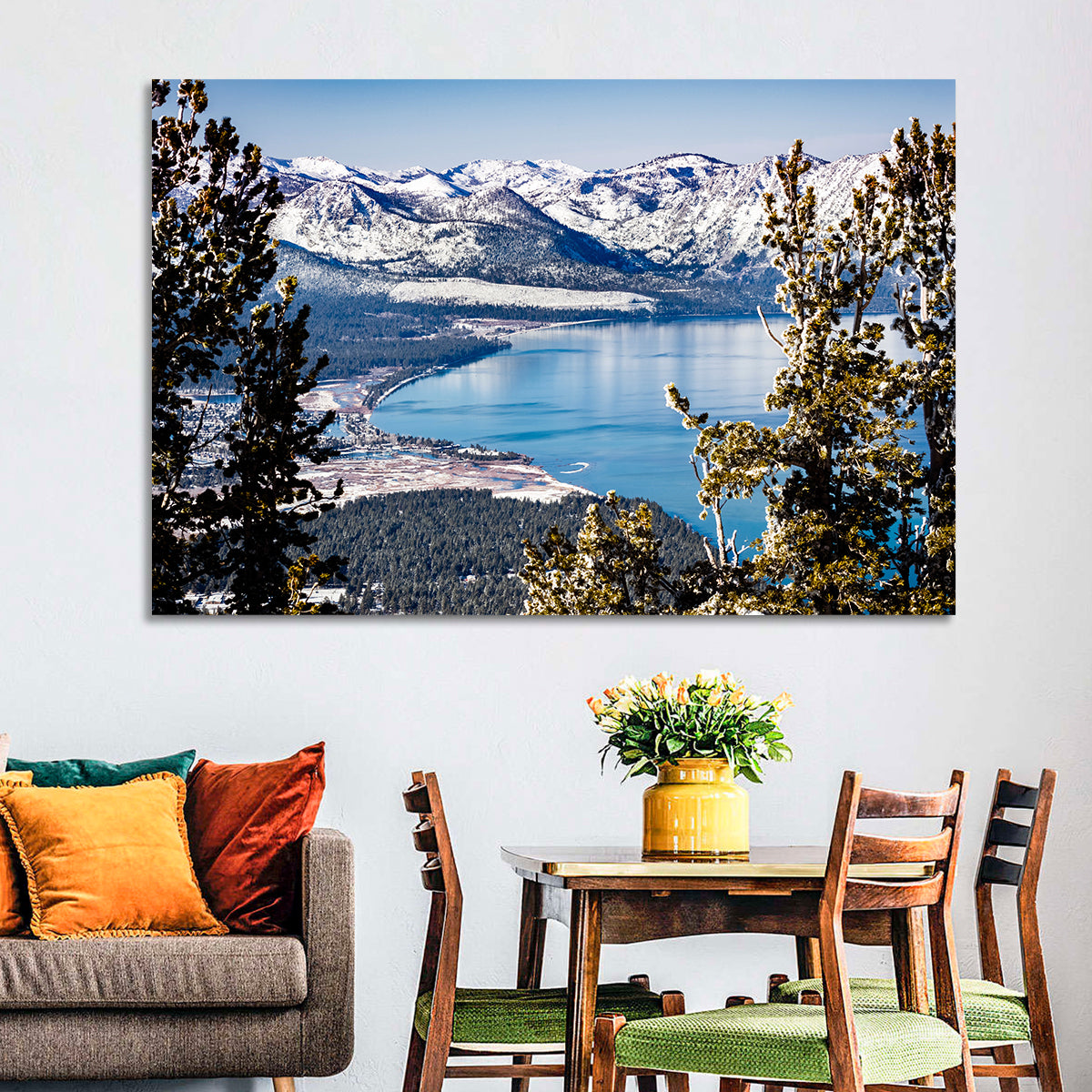 Lake Tahoe Sierra Vista Wall Art