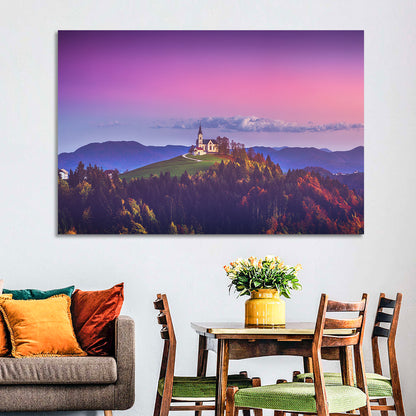 Saint Leonard Hilltop Church Wall Art