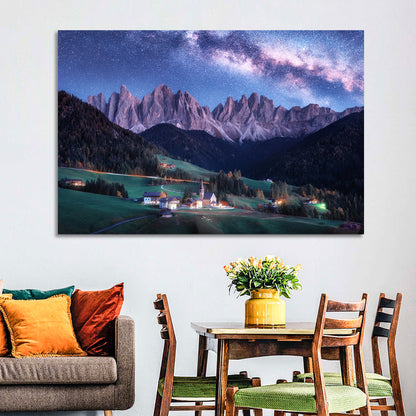 Santa Maddalena Night Sky Wall Art