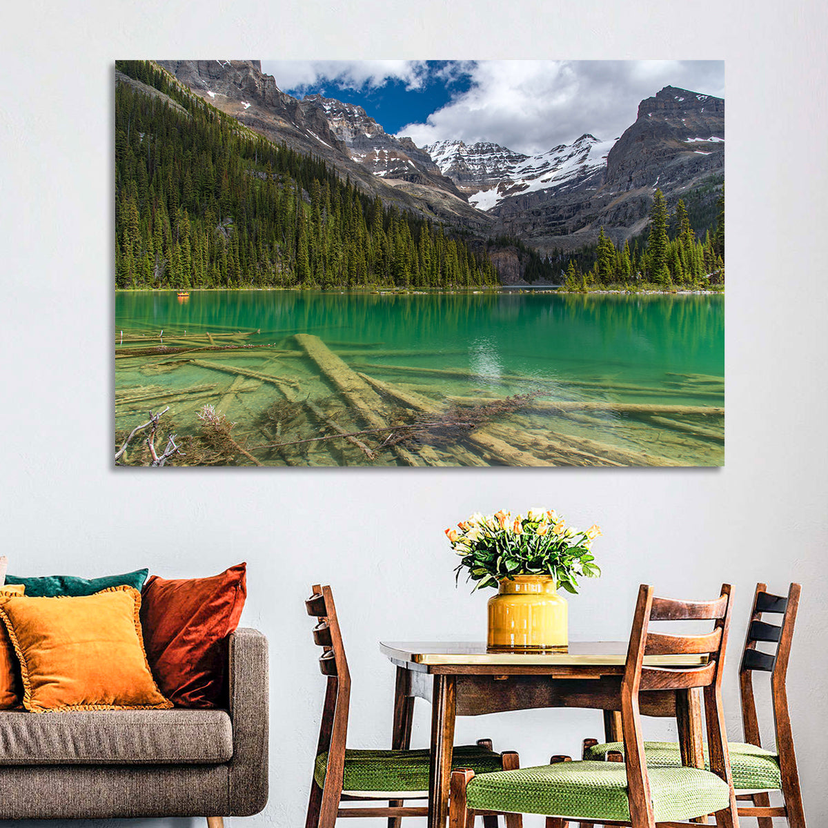 Lake O'hara Reflection Wall Art