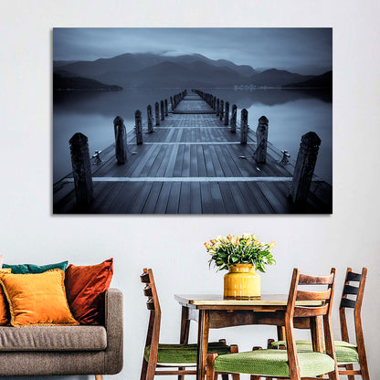 Long Lake Pier Wall Art