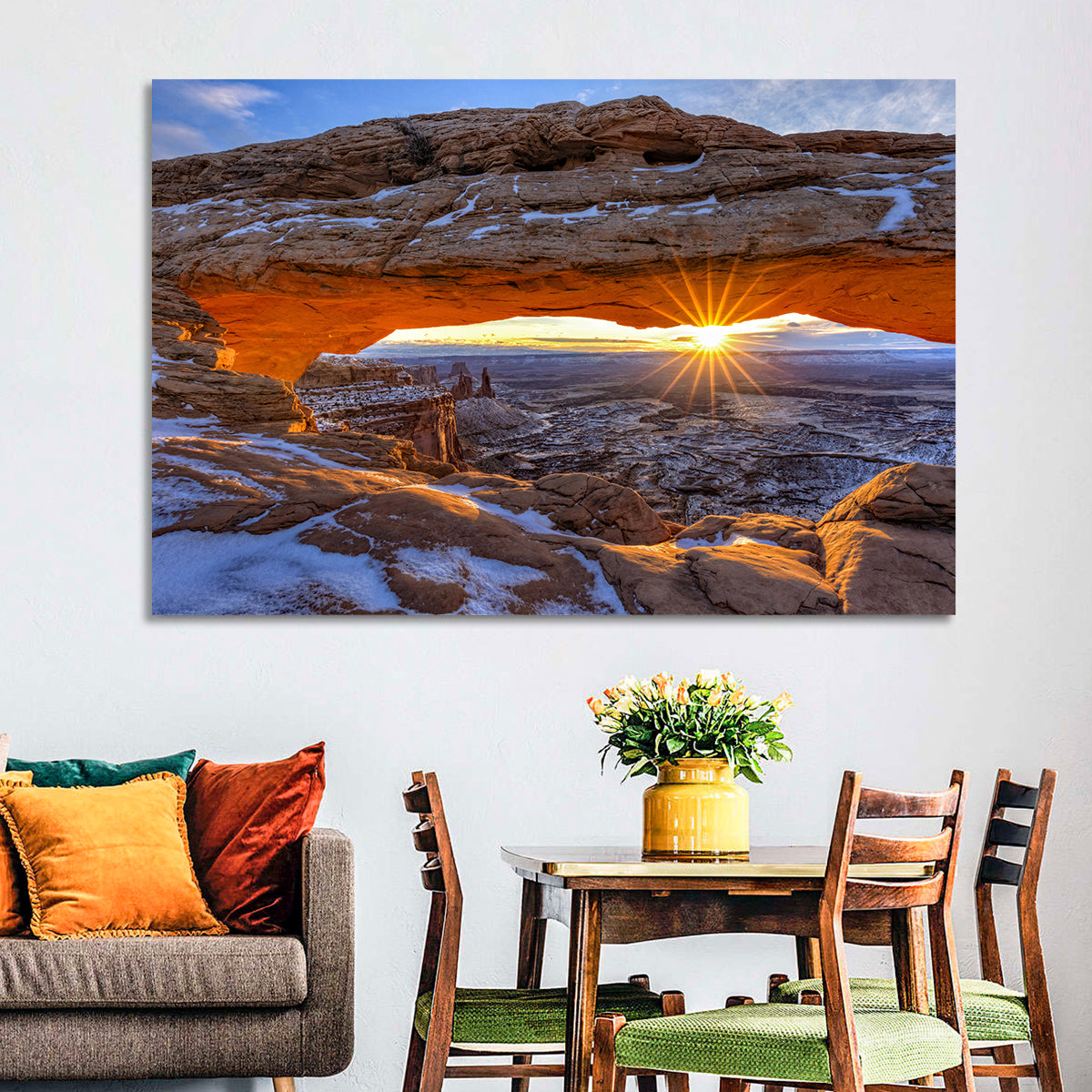 Sunrise at Mesa Arch Wall Art