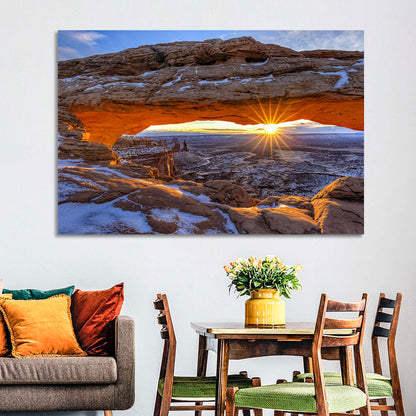 Sunrise at Mesa Arch Wall Art