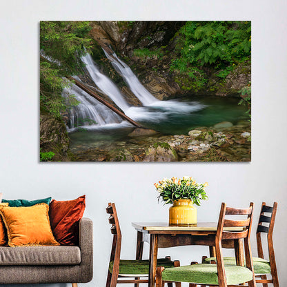 Mount Mickiewicz Waterfall Wall Art