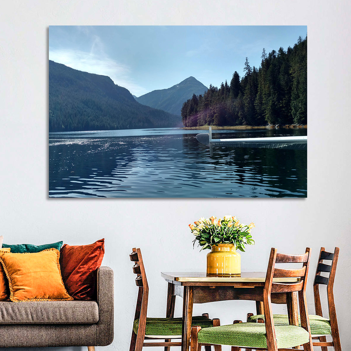 Tongass National Forest Seaplane View Wall Art