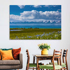 Song Kol Wildflower Shore Wall Art