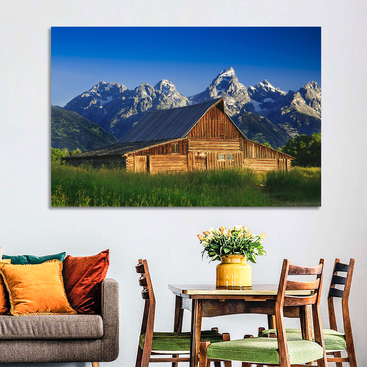 T.a. Moulton Barn, Grand Teton Wall Art