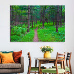 Lush Virginia Forest Trail Wall Art