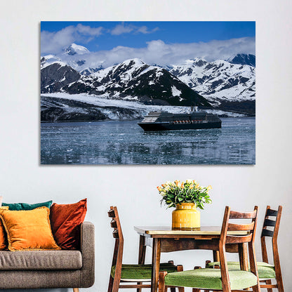 Cruise Ship in Yakutat Bay Wall Art