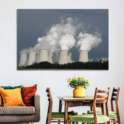 Coal Power Plant Wall Art