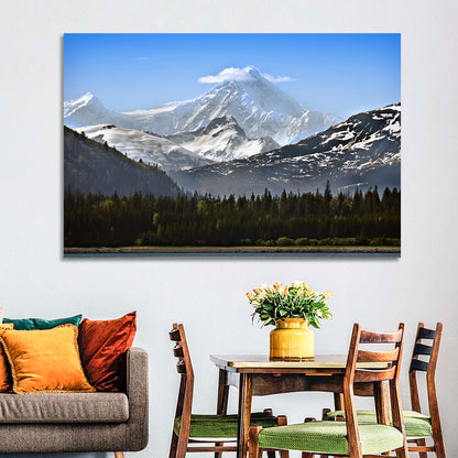 Glacier Bay Snow-capped Peak Wall Art
